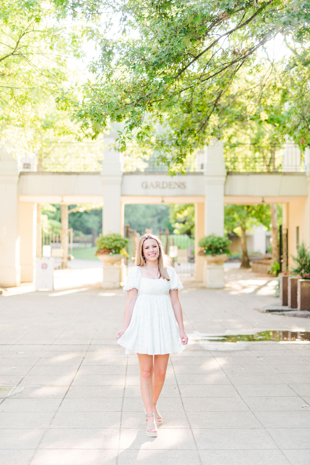 Botanical Gardens Senior Photography Session