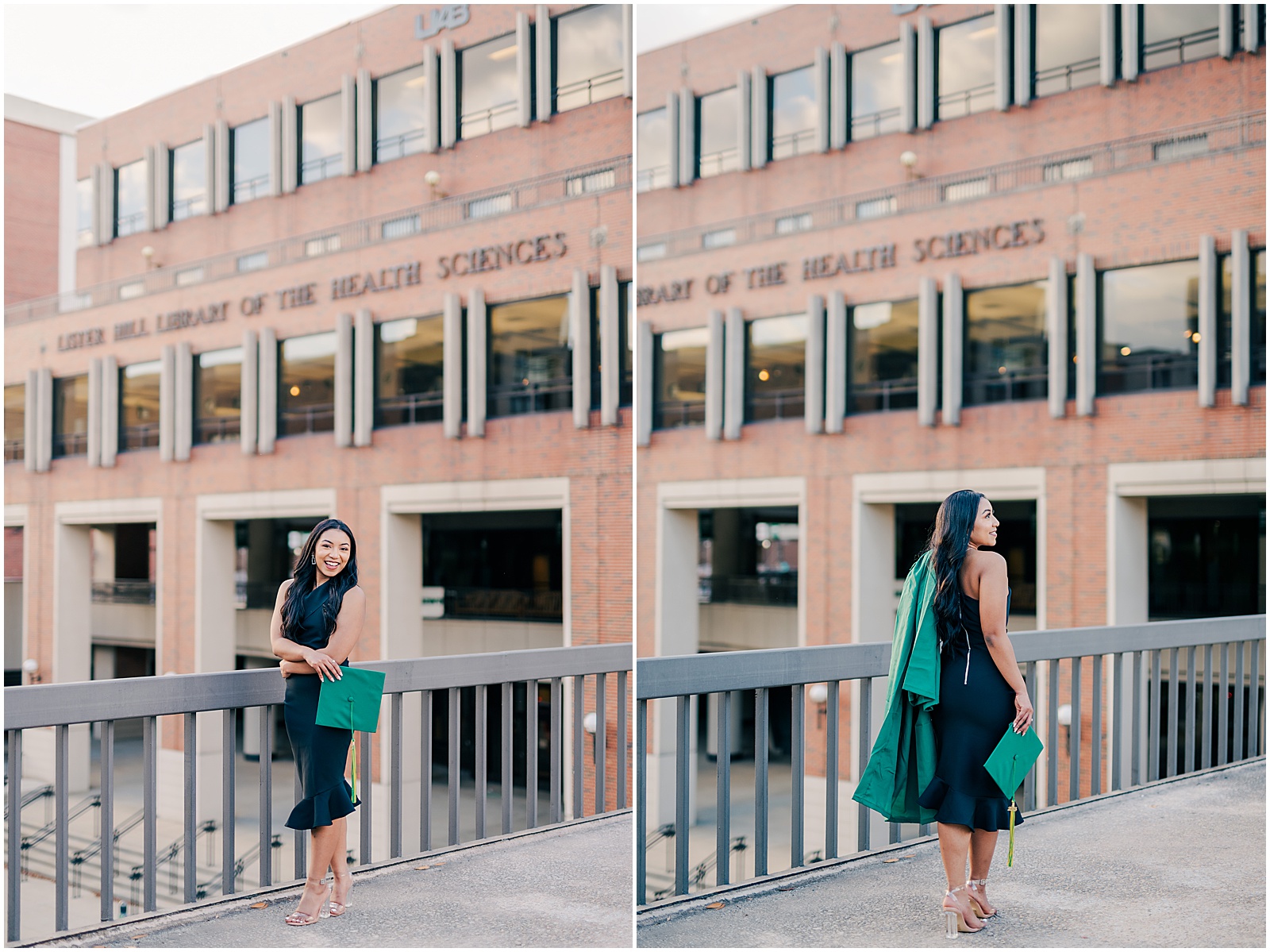 UAB Graduation Portraits at Lister-Hill Library