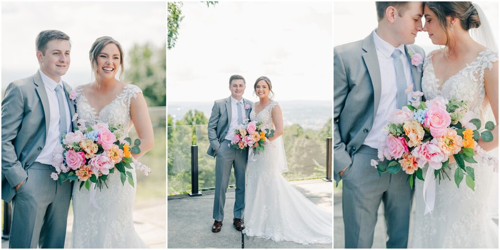 Burritt on the Mountain, Huntsville, AL Wedding