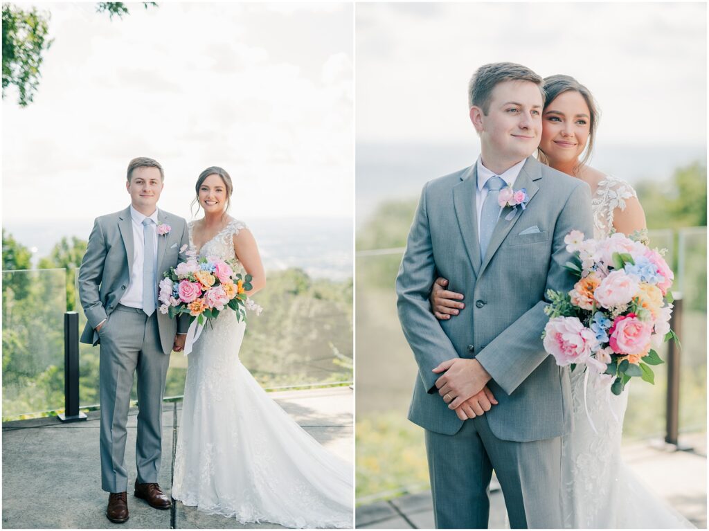 Burritt on the Mountain, Huntsville, AL Wedding