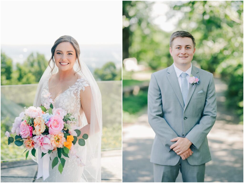 Burritt on the Mountain, Huntsville, AL Wedding