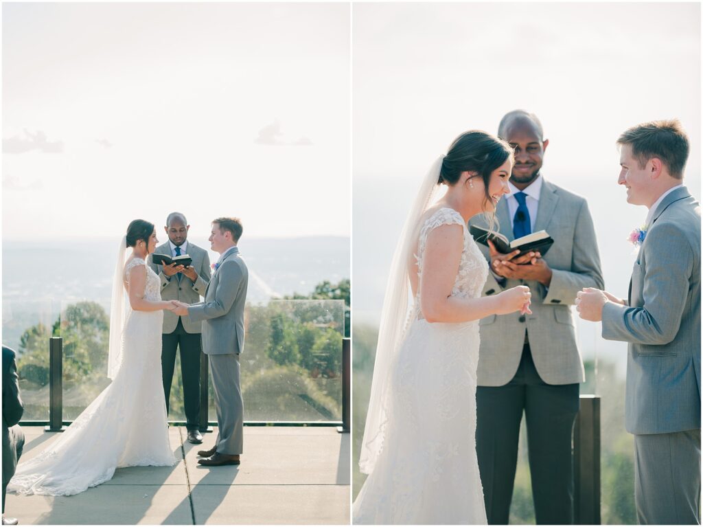 Burritt on the Mountain, Huntsville, AL Wedding